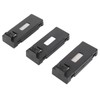 3PCS Drone Battery 2600MAH 3.7V Rechargeable Quadcopter Drone Lithium Battery