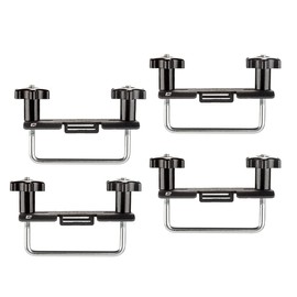 LST U-Bracket 80 mm Metal Powder-Coated Mounting Roof Box Bracket Fixing