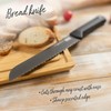 Kuhn Rikon ICED Bread Knife 7.87 Inch, Ice Hardened German