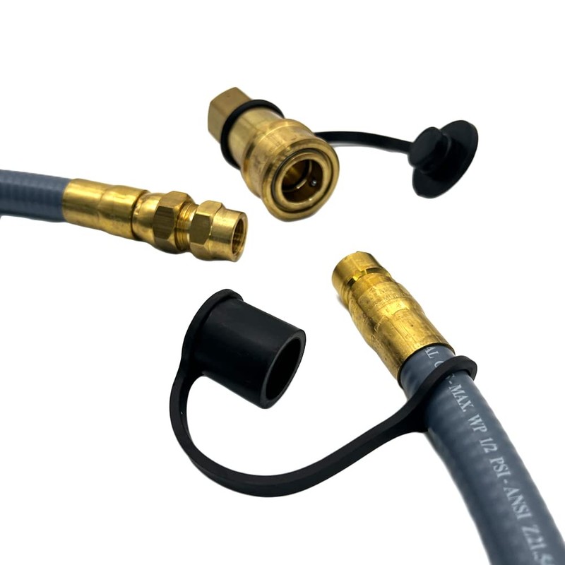 KitchenAid Natural Gas Hose and Regulator for Propane Gas Grill