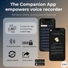 Digital Voice Recorder with APP for AI Voice-to-Text Transcription, GPT-4o