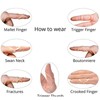 Finger Splint, 3 Pieces Finger Smoother Joint Attachment Support Finger