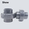 63mm x 63mm PVC Pipe Fitting Union Connector Solvent Socket,