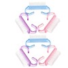 FOMIYES 6pcs Nail Brush for Women Hand Scrubbing Cleaning Tools