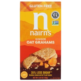 NAIRNS Oats & Stem Ginger Biscuit Cookies, 5.64 OZ