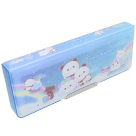 Mochi Panda Pencil Case, Compact Double-Sided Opening Pen Case / New Entrance, Casual