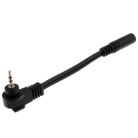 kenable 2.5mm Right Angled Stereo Jack Plug to 3.5mm Socket Adapter Cable