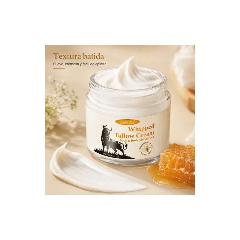 Crema Facial Corporal Cebo Res + Miel Hidrata Humecta Aclara