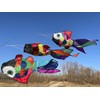 9KM DWLIFE 3Pcs Rainbow Fish Windsock Cute Wind Spinner 32