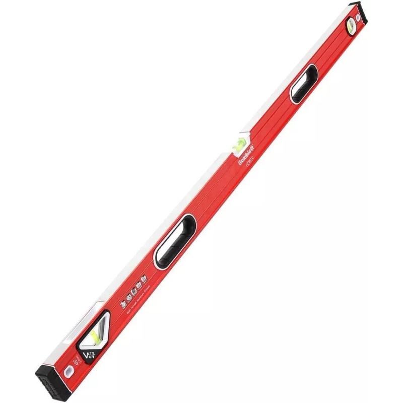 GOLDBLATT 48in Torpedo Level 3 Vials Die Cast Aluminum Level