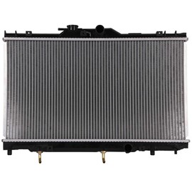 2198 Radiator 8MM-10MM 30MM-50MM Hose Clamp - Compatible with 1998 1999 2000 2001 2002 for chevy Prizm 1998-2002 for Toyota Corolla Aluminum Radiators replace 2198