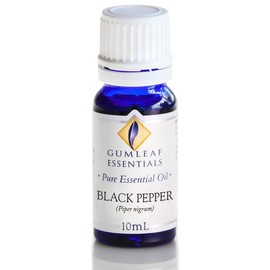 Gumleaf Essentials Black Pepper Essential Oil - 10ml, Cruelty Free & Vegan, 100% Pure & Natural
