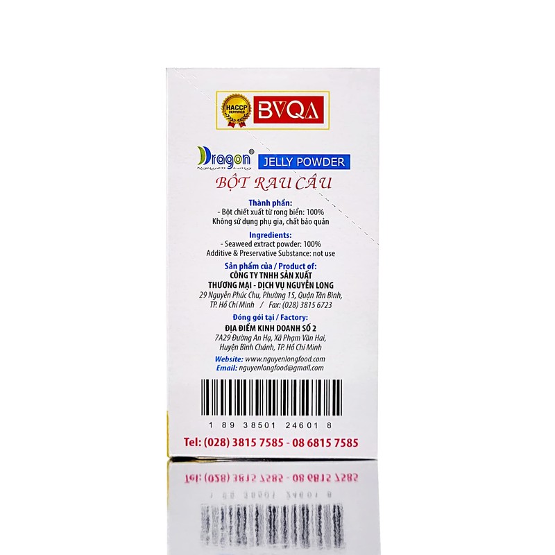 DRAGON Coconut Jelly Powder 0.35 OZ / Bot Rau Cau