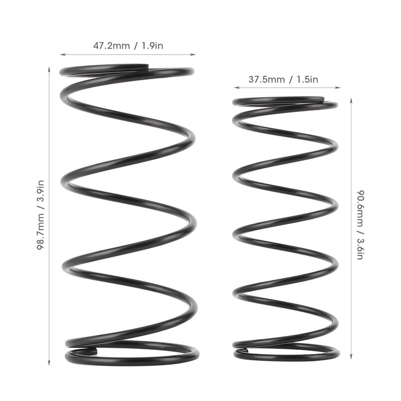 1.5in External Wastegate Springs Replacement 8PSI 14PSI Carbon Steel Parts