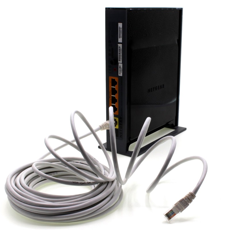 1aTTack.de Netzwerkkabel CAT 5e UTP Netzwerk Patch-Kabel mit 2x RJ45