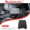Amayum for Jeep Center Console Armrest Cover Leather Arm Rest