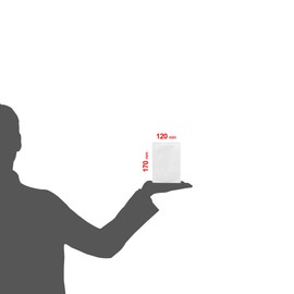 HeiZip® Pressure Lock Bags 90 mμ/MY (Extra Strong), Transparent, Unprinted with PE Logo in the Flag