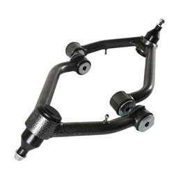 FIWARY Lift Front Upper Control Arms fit for 07-18 Silverado 1500 Sierra 1500 2WD 4WD, for 07-14 Yukon Avalanche Tahoe Replace, 2-4" Suspension Adjustable Control Arms (Black and white texture)