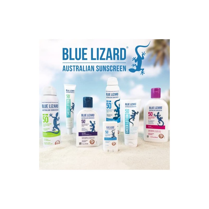BLUE LIZARD Kids Mineral-Based Sunscreen Lotion - SPF 50+ -