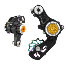 Single Speed Chain Tensioner Kit, CNC Aluminum Adjuster with 11T Pulley