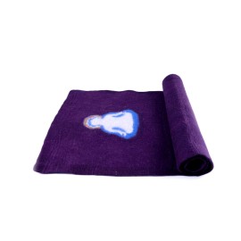 woollyfelt 170x70 CM - Handmade Yoga Mat - Felt Meditation Mat - Wool Yoga Mat - From Nepal