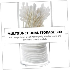 FELTECHELECTR 4pcs Transparent Acrylic Storage Boxes for Makeup and Skincare Organizers for Bathroom Accessories and Vanity Easy to Clean Stylish Design