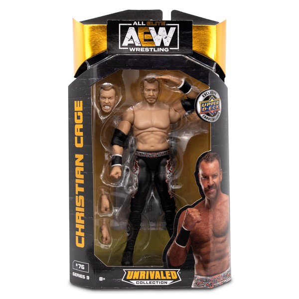 All Elite Wrestling - 6-Inch Christian Cage Figure – AEW Unrivaled Collection Series 9 (AEW Figure- Style 3)