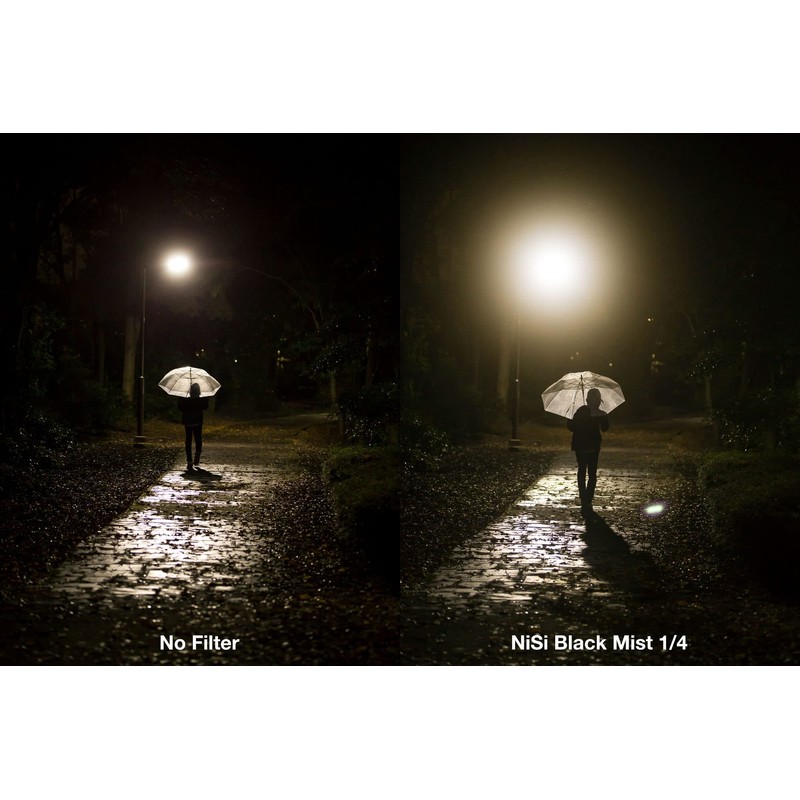 NiSi Black ProMist Filter Kit 62 mm - Black Mist