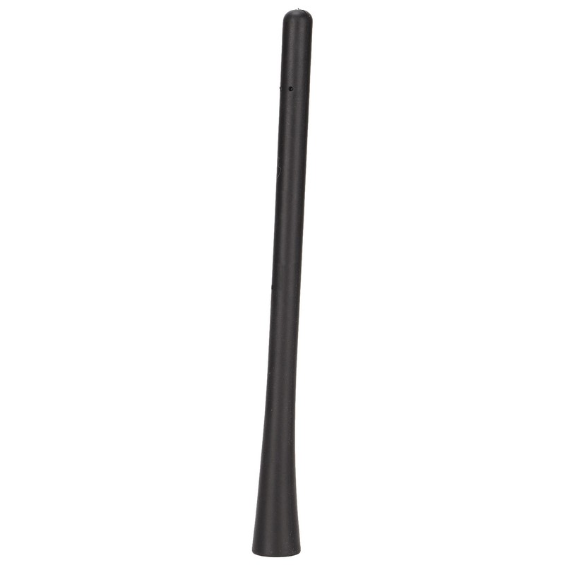 Motorcycle Short Antenna Mast 6 3/4in Long Screw in Rubber