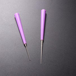 EXCEART Bead Hole Reamer Needle Opener Drill Puncher - Bead Reamer Set Hole Opener for Glass Plastic Metal Jewelry Making Hand Drill