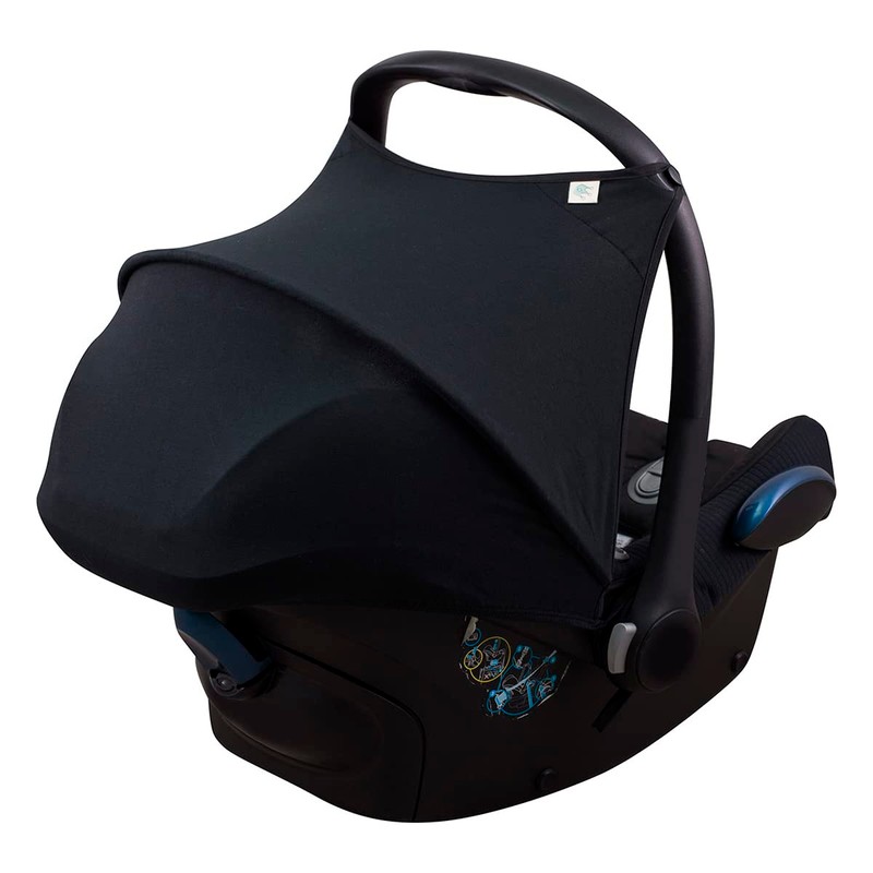JYOKO Kids Canopy Hood Compatible with Maxi COSI Cabriofix (Black