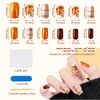 TELAIN Thanksgiving Autumn False Nails - Medium Square False Nails