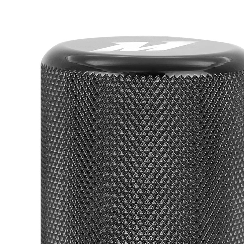 Mishimoto Weighted Shift Knob, XL, Knurled, Black