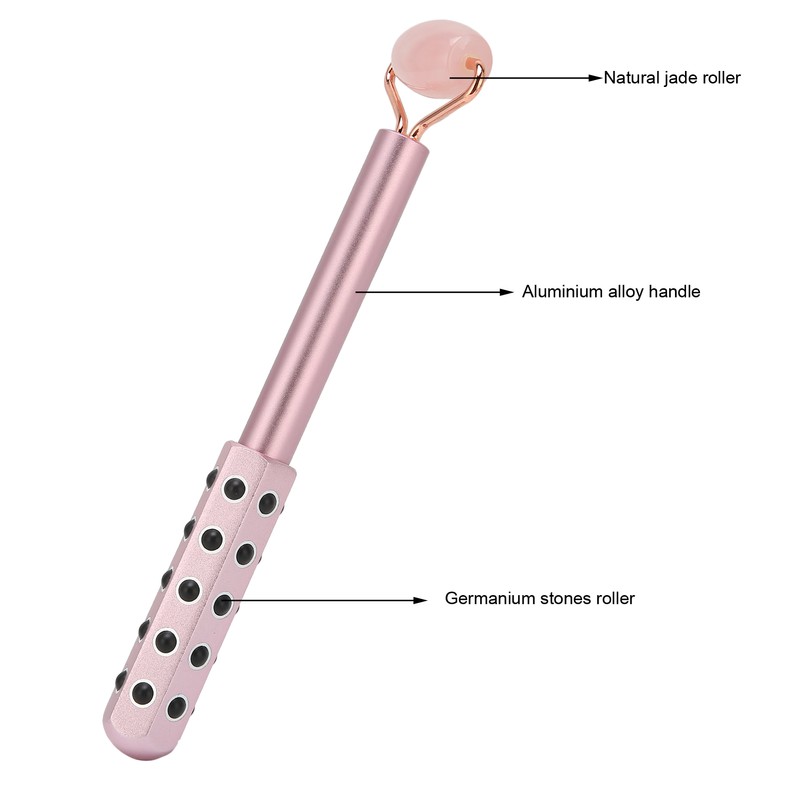 2‑In‑1 Massage Roller Germanium Face Slimming Tightening Wrinkle Removal Massage