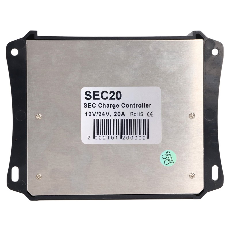 Solar Panel Controller 3 Stage PWM Charging Intelligent Microcontroller ABS