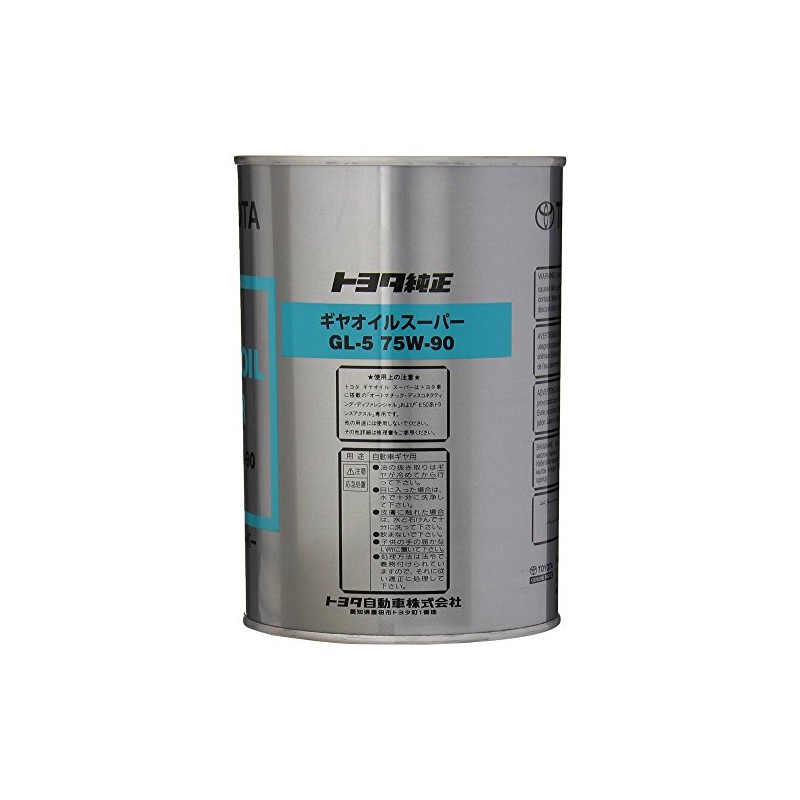 Toyota Genuine Parts 08885-02106 Hypoid API GL-5 75W-90 Gear Lube