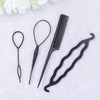 Kit de herramientas para peinado de moño, set de ganchos