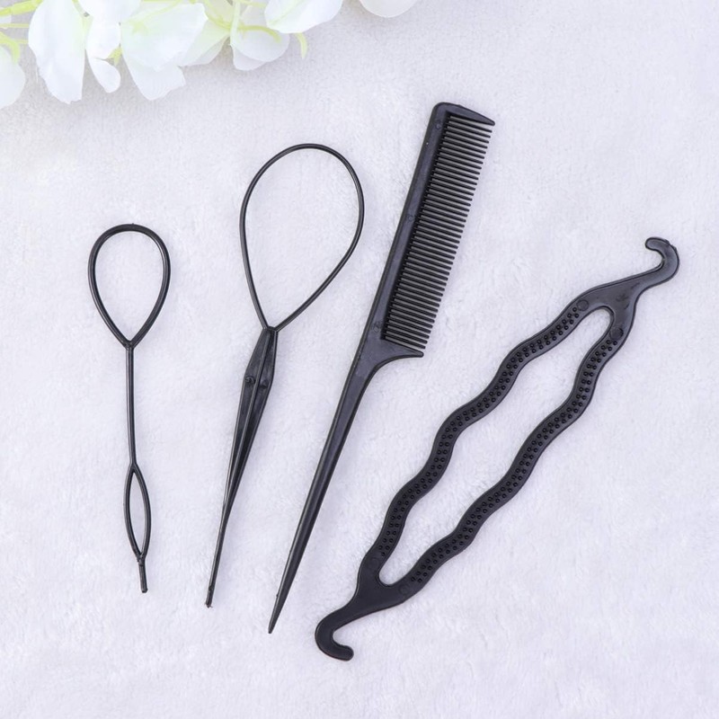 Kit de herramientas para peinado de moño, set de ganchos