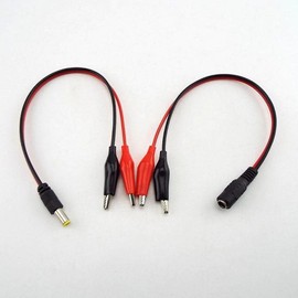 Alligator Clip Test Lead Cable Wire Connectors Male Connector GD00085 100ea