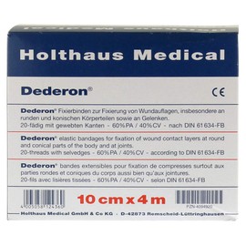 Dederon Fixation Bandages 10 cm x 4 m Pack of 20