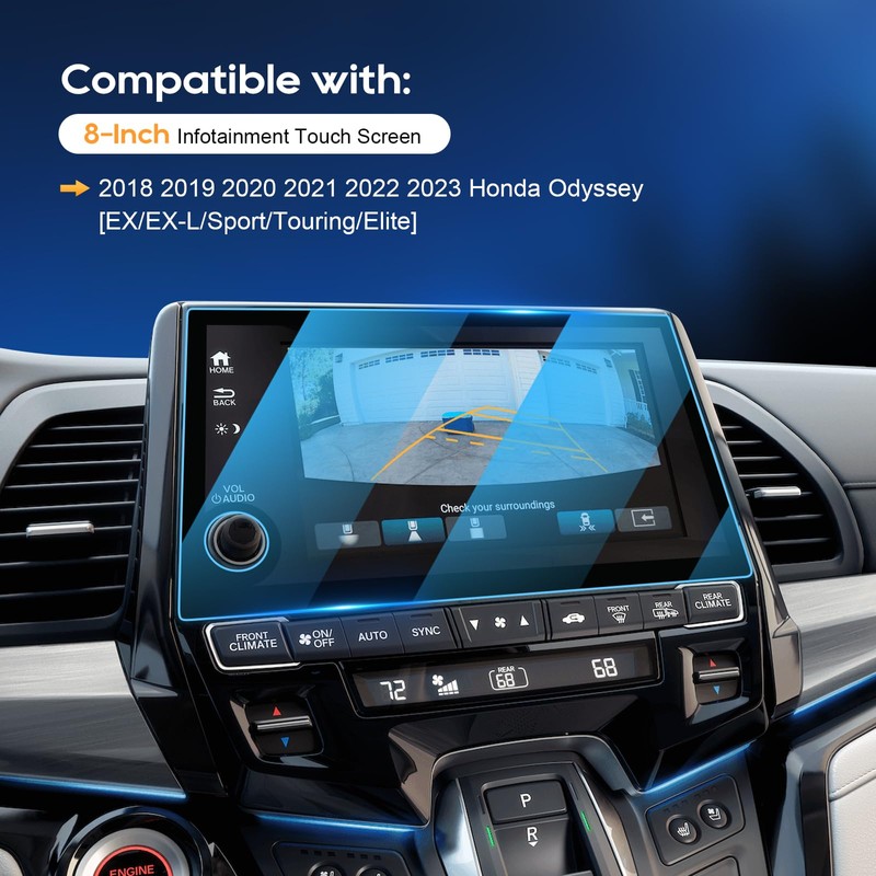 LFOTPP 2023 2024 Odyssey Screen Protector for 8 In Glass