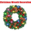 14pcs Christmas Floral Arrangement Artificial Pine Cones Berry Stems Decor