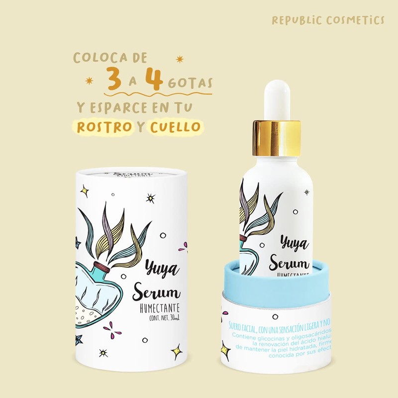 Yuya - Republic Cosmetics Serum Humectante con Ácido Hialurónico y