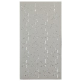 Eureka Back to School Classroom Supplies, Presto-Stick Silver Star Stickers, 1/2'', 250 pcs