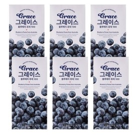Mayjun Nutri [Mayjun Nutri] Grace Blueberry Puree 100 20g x 14 packs, 6 nights... 6 boxes / [메이준뉴트리] 그레이스 블루베리 퓨레 100 20g x 14포 6박... 6박스