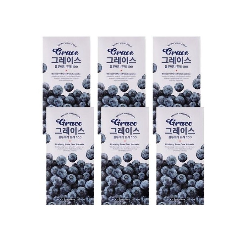 Mayjun Nutri [Mayjun Nutri] Grace Blueberry Puree 100 20g x