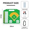 Auch Magnetic Dugout Coaching Board Baseball Include Lineup Cards Magnetic