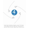 4-Pack Sports Lock for Oticon 85db - Low Touch and