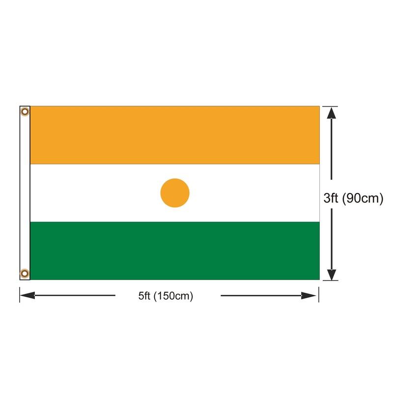 Stormflag Niger Flag 90 cm x 150 cm Flag Niger