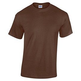 Gildan Heavy Cotton Adult Tshirt - 47 Colours / S - 3XL - Dark Chocolate - M